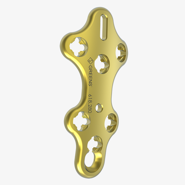 2.4 MM / 2.7 MM Variable Angle LCP TMT Fusion Plates 43 MM