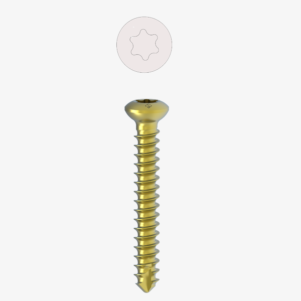 Cortical Screw (Self Tapping) 3.5MM (Star Head)