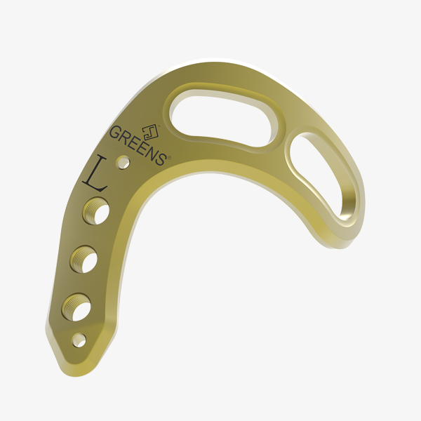 LCP GREENS MEDIAL PROXIMAL TIBIA - C PLATE 3.5MM